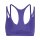 adidas Optimé Workout Strappy Light Support Sport BH Damen - purpur