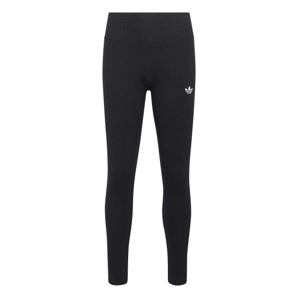 adidas Rib Leggings Kinder - black