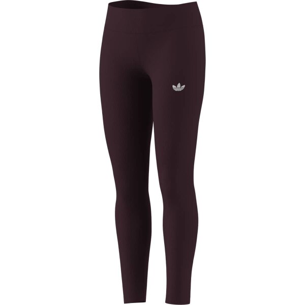 adidas Rib Leggings Kinder - maroon