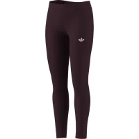 adidas Rib Leggings Kinder - maroon
