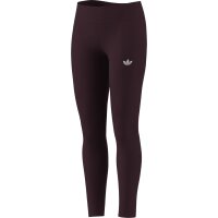 adidas Rib Leggings Kinder - maroon