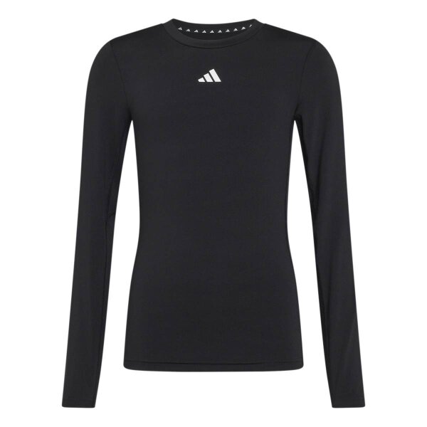 adidas TF langarm Shirt Kinder - black/white