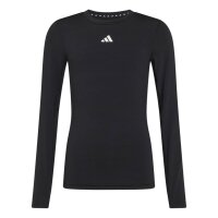 adidas TF langarm Shirt Kinder - black/white