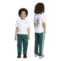 adidas Tee Set Kinder - white/cgreen