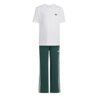 adidas Tee Set Kinder - white/cgreen