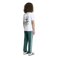 adidas Tee Set Kinder - white/cgreen