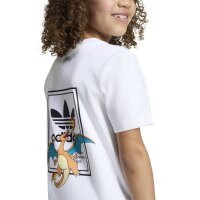 adidas Tee Set Kinder - white/cgreen