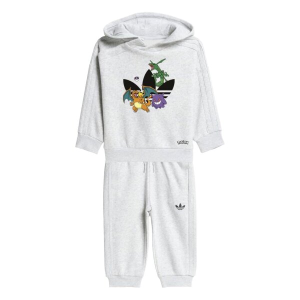 adidas LO Hoodie Set Baby - lgreyh