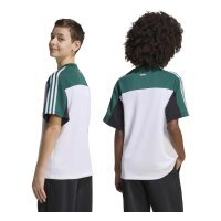 adidas T-Shirt Kinder - white/cgreen