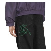 adidas LO Denim lange Hose Kinder - black