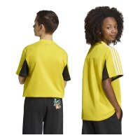 adidas Loose T-Shirt Kinder - yellow
