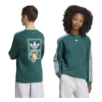 adidas Loose Sweatshirt Kinder - cgreen