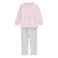 adidas Seasonals Sweat Set Baby - clpink/black
