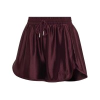 adidas Satin kurze Hose Damen - maroon