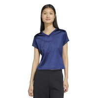 adidas Satin T-Shirt Damen - dkblue