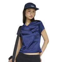 adidas Satin T-Shirt Damen - dkblue
