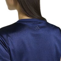 adidas Satin T-Shirt Damen - dkblue