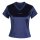 adidas Satin T-Shirt Damen - dkblue