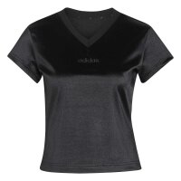 adidas Satin T-Shirt Damen - black