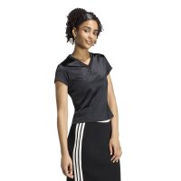 adidas Satin T-Shirt Damen - black