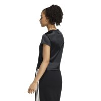 adidas Satin T-Shirt Damen - black
