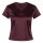 adidas Satin T-Shirt Damen - maroon