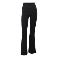 adidas 3 Stripes Studio All ME Flare X-Over Leggings Damen - black