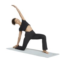 adidas 3 Stripes Studio All ME Flare X-Over Leggings Damen - black