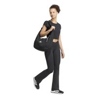 adidas 3 Stripes Studio All ME Flare X-Over Leggings Damen - black