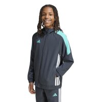adidas Tiro ES Kapuzenjacke Kinder - ntgrey/minrus/white