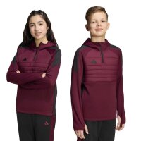 adidas Tiro ES Wintopy Trainingsjacke Kinder - maroon/black/black