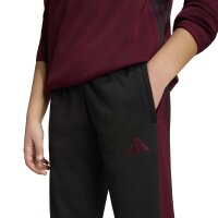 adidas Tiro ES Winpnty lange Hose Kinder - black/maroon/maroon