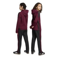 adidas Tiro ES Winpnty lange Hose Kinder - black/maroon/maroon