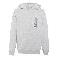 adidas Minecraft Training Hoodie Kinder - lgreyh/white