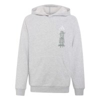 adidas Minecraft Training Hoodie Kinder - lgreyh/white