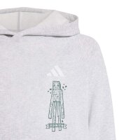 adidas Minecraft Training Hoodie Kinder - lgreyh/white