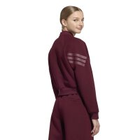 adidas Future Icons 3 Stripes Full Zip Trainingsjacke Kinder - maroon/maroon