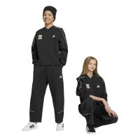 adidas Std Spcr lange Hose Kinder - black/owhite