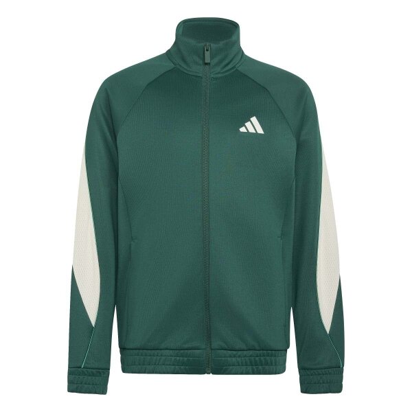 adidas Stadium Trainingsjacke Kinder - cgreen/ivory