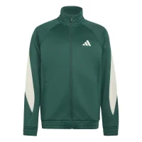 adidas Stadium Trainingsjacke Kinder - cgreen/ivory