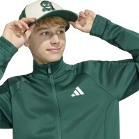 adidas Stadium Trainingsjacke Kinder - cgreen/ivory