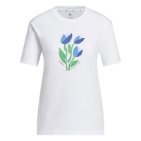 adidas Floral Reg T-Shirt Damen - white