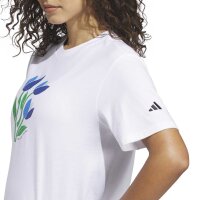 adidas Floral Reg T-Shirt Damen - white