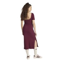 adidas AK SL Rib Dre Kleid Damen - maroon/maroon