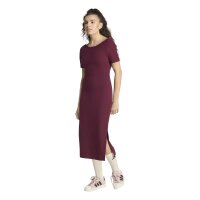 adidas AK SL Rib Dre Kleid Damen - maroon/maroon