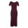 adidas AK SL Rib Dre Kleid Damen - maroon/maroon