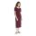 adidas AK SL Rib Dre Kleid Damen - maroon/maroon