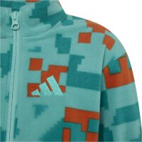 adidas MC Multi Full-Zip Fleece Jacke Kinder - stfaoc/eqtgrn/foxora
