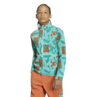 adidas MC Multi Full-Zip Fleece Jacke Kinder - stfaoc/eqtgrn/foxora