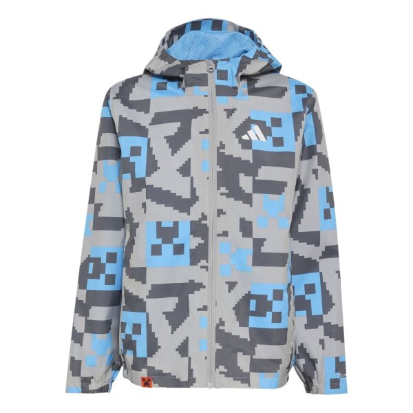adidas Minecraft Terrex 2 Layer Climaproof Rain Jacke...